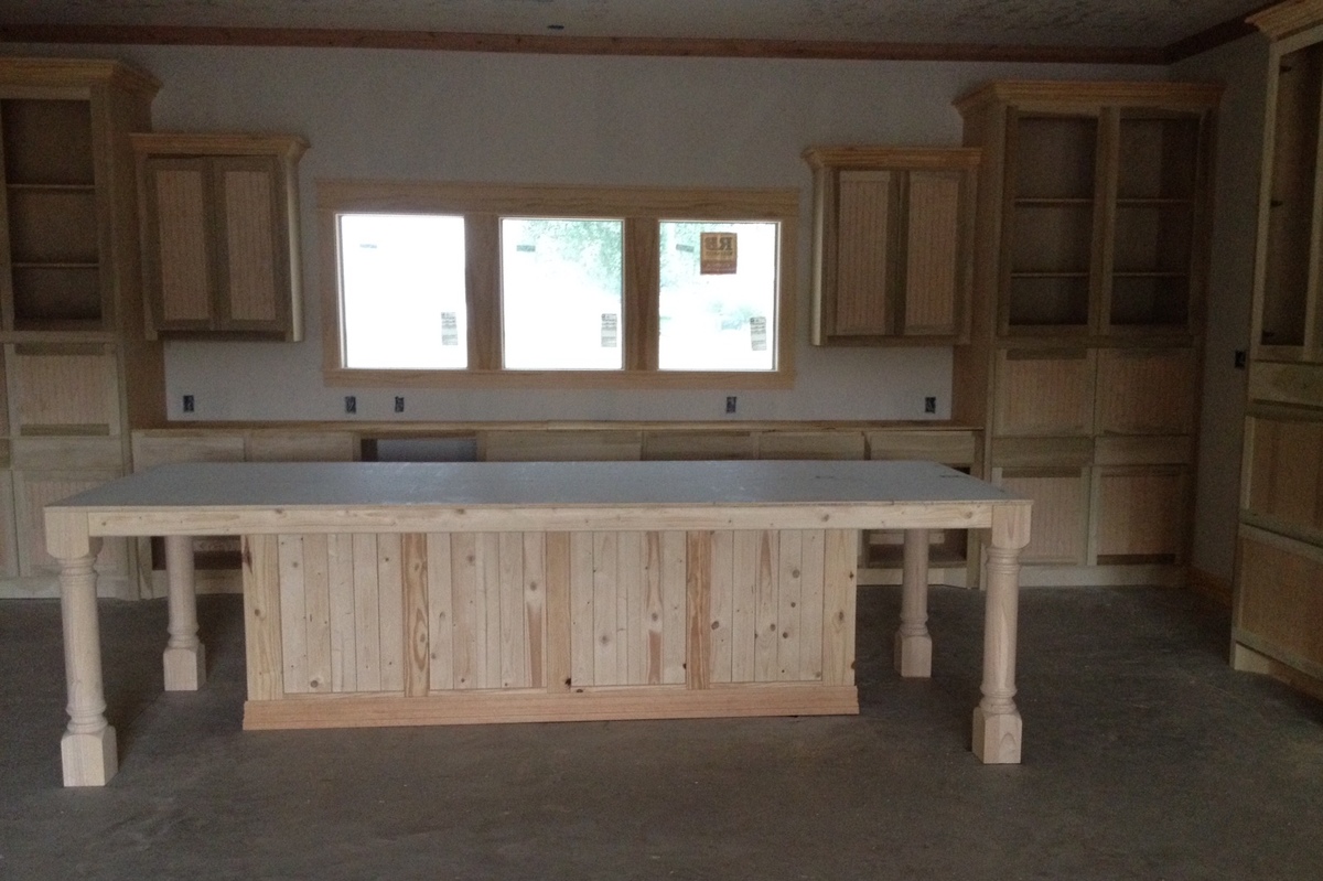 Custom Kitchen Island Is this the biggest version of an already big